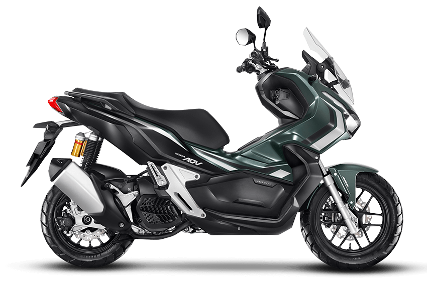 moto na lateral ADV 160