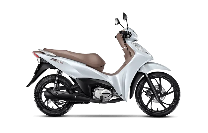 moto biz125ex na lateral